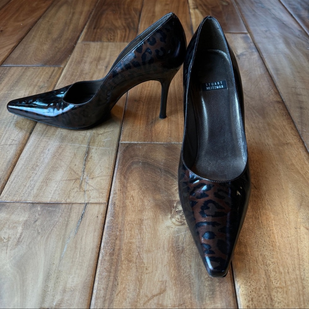 Vintage Stuart Weitzman Leopard Heels- 6.5